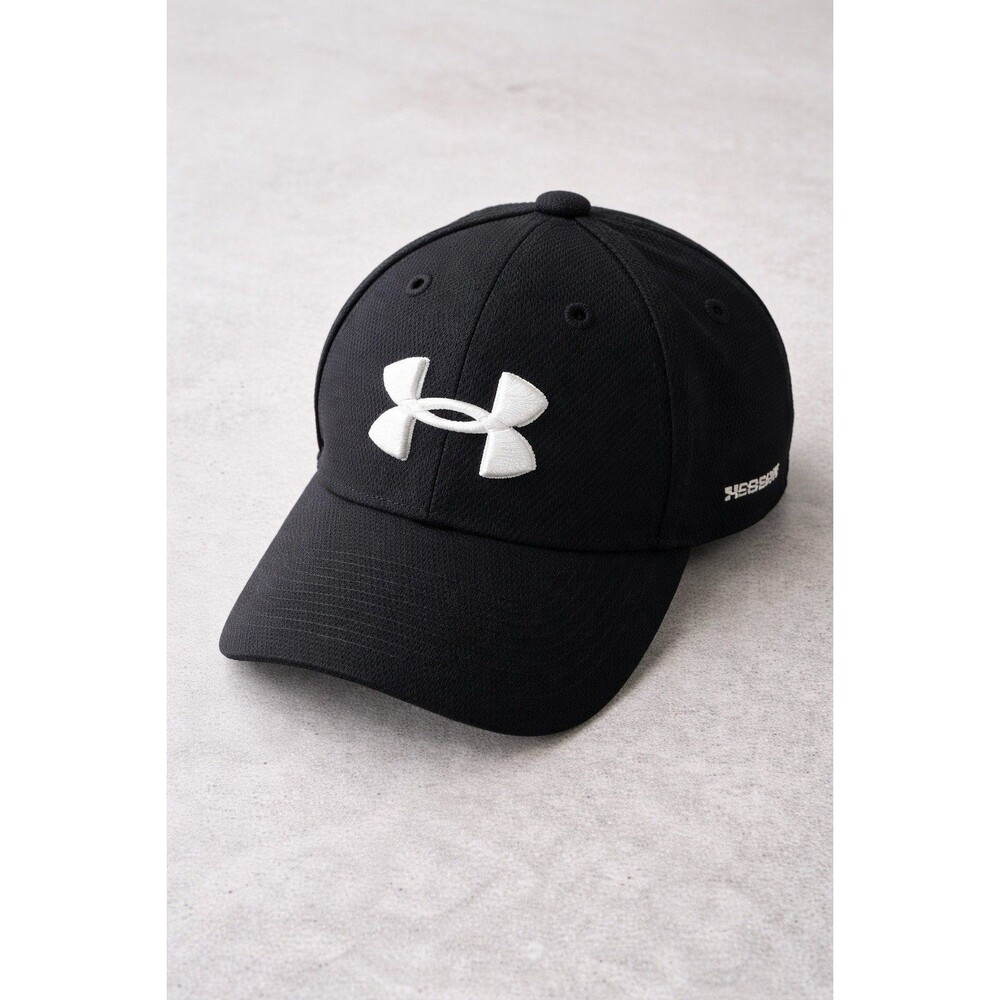 Under Armour Black Baseball Cap Youth 1-3 Years Adjustable Athletic Hat
